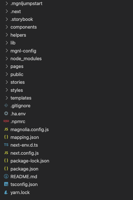NextJS Folder Strucdture